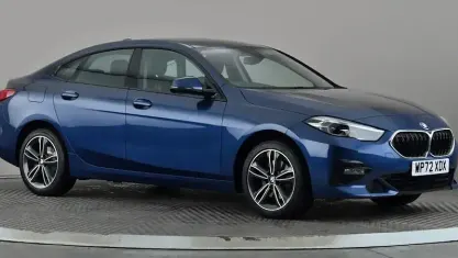 Usado BMW 218 Sport Line 136 HP (100 kW) 2022 Azul Coupé