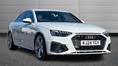 White Used 2024 Audi A4 S-Line Sedan | £27,500 (Fair price)
