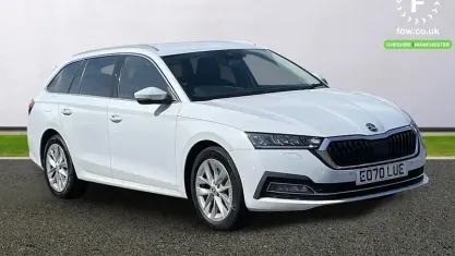 Used Skoda Octavia SE L 150 HP (110 kW) 2021 White Estate