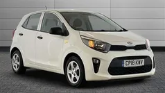Clear white Used 2018 Kia Picanto 2 Hatchback | £6,790 (Fair price)