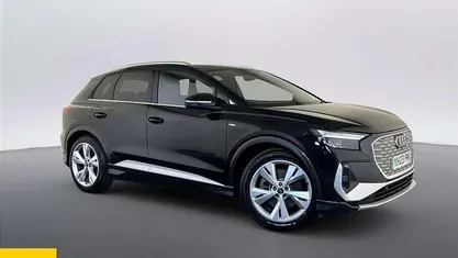 Used Audi Q4 e-tron S-Line 150 kW (204 HP) 2023 Black SUV