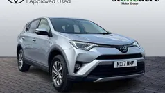 Silver Used 2017 Toyota RAV4 Hybrid Business Edition SUV | £16,000 (Super price)