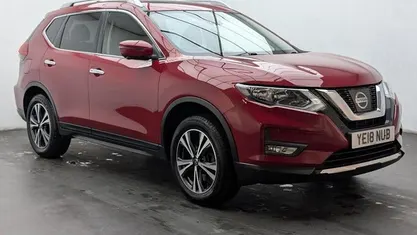 Red Used 2017 Nissan X-Trail N-Connecta SUV | £10,350 (Fair price)
