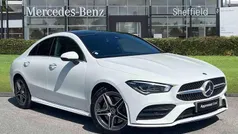White Used 2022 Mercedes CLA250 AMG Line Premium Plus Sedan | £27,985 (Fair price)