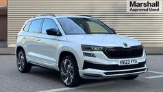 White Used 2023 Skoda Karoq SportLine SUV | £22,091 (Fair price)