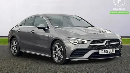 Used Mercedes CLA220 AMG line 190 HP (139 kW) 2019 Grey Sedan