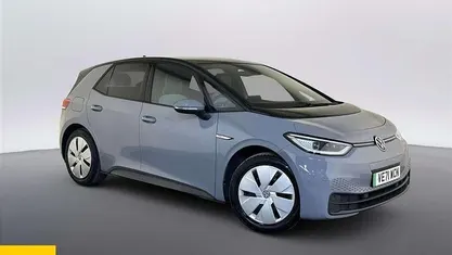 Begagnad VW ID.3 Pro Performance 150 kW (204 HK) 2022 Grå Halvkombi