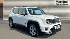 White Used 2021 Jeep Renegade Limited SUV | £14,190 (Fair price)