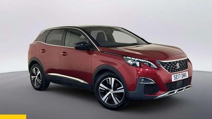Second-hand Peugeot 3008 GT-line 120 CP (88 kW) 2017 Roșu SUV