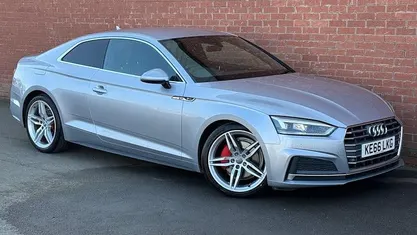 Used Audi A5 S-Line 190 HP (139 kW) 2017 Silver Coupe
