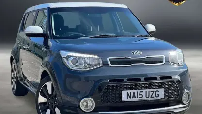 Used Kia Soul 128 HP (94 kW) 2015 Blue SUV