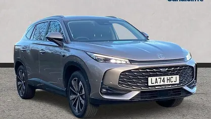 Metallic sterling silver Used 2024 MG HS Trophy SUV | £18,427 (Fair price)