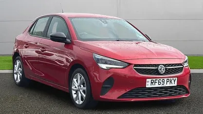 Used Vauxhall Corsa 75 HP (55 kW) 2020 Red Hatchback