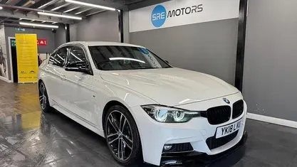 White Used 2018 BMW 320 M Sport Sedan | £11,295 (Fair price)