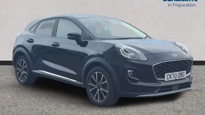 Used Ford Puma Titanium 125 HP (91 kW) 2020 Black SUV