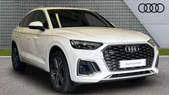 White Used 2021 Audi Q5 Sportback S-Line SUV | £31,995 (Fair price)