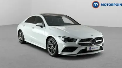 Used Mercedes CLA250 AMG Line Premium Plus 224 HP (164 kW) 2021 White Coupe