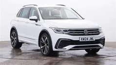 White Used 2024 VW Tiguan R-line Edition SUV | £32,989 (Fair price)