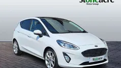 White Used 2019 Ford Fiesta Titanium Hatchback | £10,500 (Fair price)
