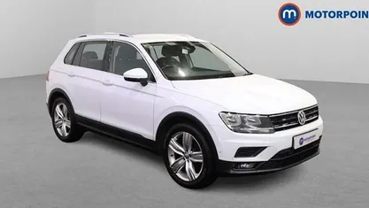 White Used 2020 VW Tiguan Match SUV | £16,499 (Fair price)