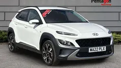 White Used 2022 Hyundai Kona Premium SUV | £15,450 (Fair price)