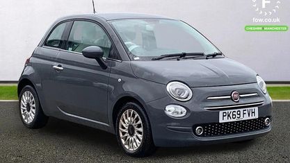 Käytetty Fiat 500 Lounge 69 HP (50 kW) 2019 Harmaa Viistoperä