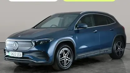 Used Mercedes EQA250 AMG line 139 kW (190 HP) 2022 Blue SUV