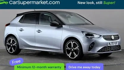 Begagnad Vauxhall Corsa Elite 101 HK (74 kW) 2020 Grå Halvkombi