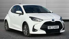 White Used 2022 Toyota Yaris Hybrid Hatchback | £16,499 (Fair price)