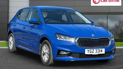 Used Skoda Fabia Comfort 110 HP (80 kW) 2022 Blue Hatchback
