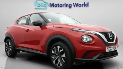 Used Nissan Juke Acenta 117 HP (86 kW) 2022 Red SUV