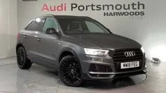 Grey Used 2018 Audi Q3 Black Edition SUV | £18,190 (Fair price)