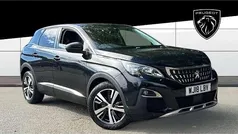 Black Used 2018 Peugeot 3008 Allure SUV | £11,552 (Fair price)