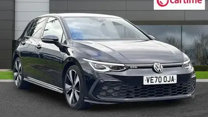Used VW Golf VIII GTD 200 HP (147 kW) 2020 Black Hatchback