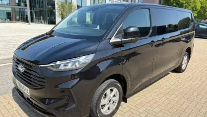 Used Ford Transit Custom Limited 136 HP (100 kW) 2024 Black Van
