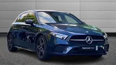 Blue Used 2022 Mercedes A180 Executive Hatchback | £20,995 (Fair price)