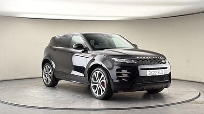 Używany Land Rover Range Rover evoque Autobiography 253 KM (186 kW) 2022 Czarny SUV