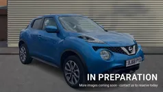Blue Used 2018 Nissan Juke Tekna SUV | £10,795 (Fair price)