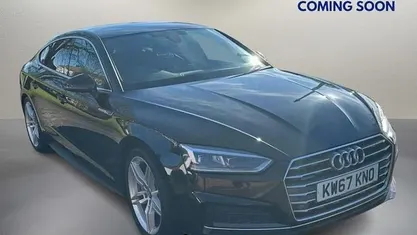 Used Audi A5 Sportback S-Line 190 HP (139 kW) 2018 Black Hatchback
