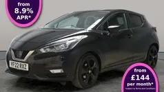 Black Used 2022 Nissan Micra Hatchback | £11,242 (Fair price)