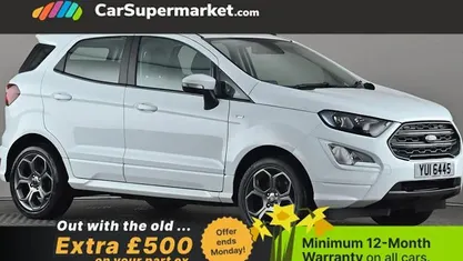 Used Ford Ecosport ST-Line 125 HP (91 kW) 2022 White SUV