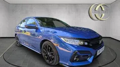 Blue Used 2021 Honda Civic Sport Hatchback | £16,995 (Fair price)