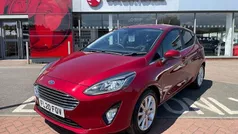 Red Used 2020 Ford Fiesta Titanium Hatchback | £10,882 (Fair price)