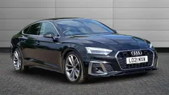 Black Used 2021 Audi A5 Sportback S-Line Hatchback | £24,295 (Fair price)