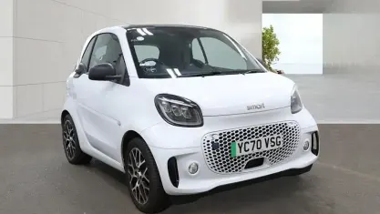 Used Smart ForTwo Coupé Prime Exclusive 60 kW (82 HP) 2020 White Hatchback