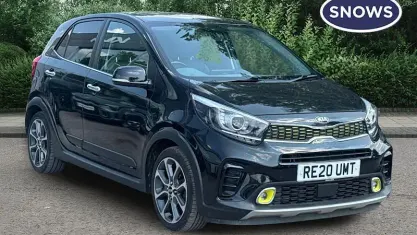 Used Kia Picanto X-Line 84 HP (61 kW) 2020 Black Hatchback