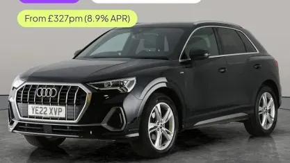 Used Audi Q3 S-Line 150 HP (110 kW) 2022 Black SUV