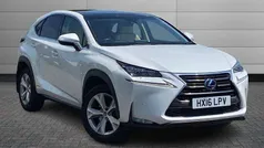 White Used 2016 Lexus NX300h SUV | £20,211 (Fair price)