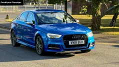 Blue Used 2018 Audi S3 Design Sedan | £19,925 (Fair price)