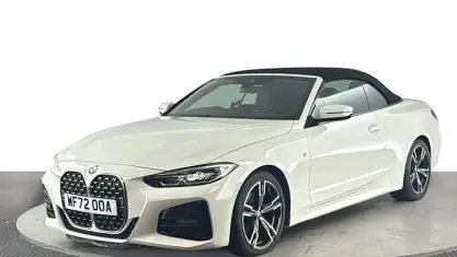 Gebraucht BMW 420 M Sport 190 PS (139 kW) 2022 Weiß Cabrio